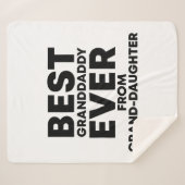 Bester Großvater je von Enkelin Sherpadecke (Vorderseite (Horizontal))