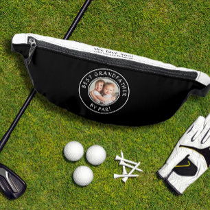 Bester Großvater nach Par-Golfer-Foto Benutzerdefi Bauchtasche