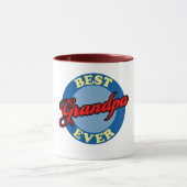 Bester Großvater überhaupt Tasse (Zentrum)