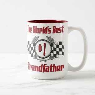 Bester Großvater überhaupt Zweifarbige Tasse
