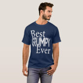 Bester Grumpy je, Vatertag Geschenk T-Shirt (Vorne ganz)