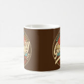 Bester Grumpy Papa Ever Vintage Retro Dad Kaffeetasse (Mittel)