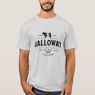 Bester Gürtelgalloway-Rinderrassen-Abzeichen Belti T-Shirt