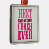 Bester Gymnastiktrainer je Silbernes Ornament (Rechts)