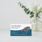 Bester Hagelservice Taxi Service Visitenkarte (Stehend Vorderseite)