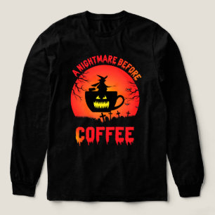 Bester Halloween-Coffee-Spooky Brew & Coffein Fun Tri-Blend Shirt