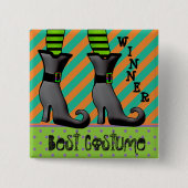 Bester Halloween-Kostümsieger Button (Vorderseite)