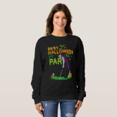 Bester Halloween Von Par Vampire Golf   Sweatshirt (Vorne ganz)