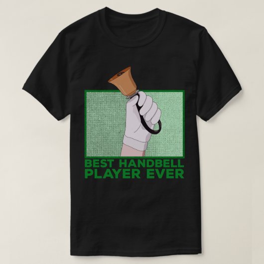 Bester Handbell Player je T-Shirt (Design vorne)