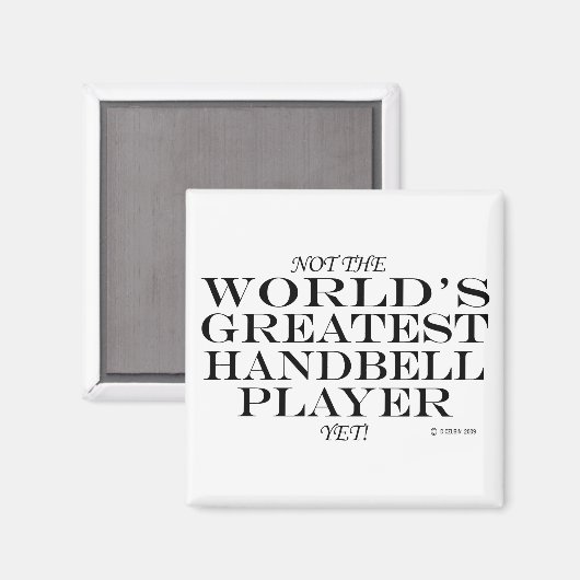 Bester Handgell-Player Magnet (Vorderseite/Rückseite)