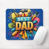 Bester Handyman-Vater Mousepad (Mit Mouse)