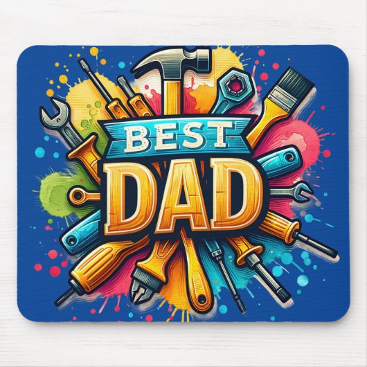 Bester Handyman-Vater Mousepad (Vorne)
