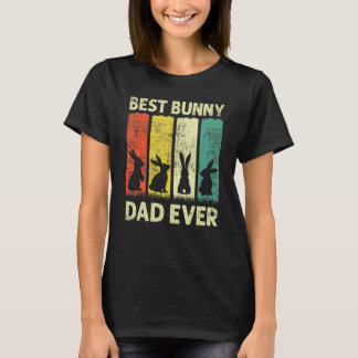 Bester Hasenpapa Aller Zeiten Kaninchen Papa Kanin T-Shirt