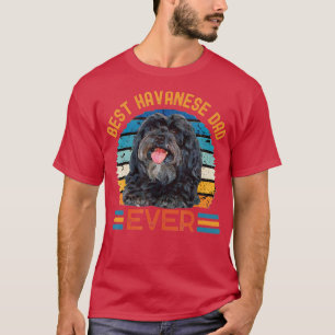 Bester Havanese-Vater Aller Hund-Väter-Tag T-Shirt