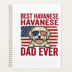 Bester Havanese-Vater Aller Patrioten Hund-Shirt-D Planer
