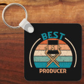 Bester Hersteller - Retro-Style-Schlüsselanhänger Schlüsselanhänger (Vorderseite)