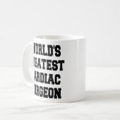 Bester Herzchirurg der Welt Kaffeetasse (Vorderseite Links)