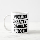 Bester Herzchirurg der Welt Kaffeetasse (Links)