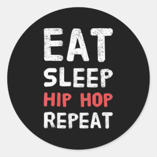 Bester HipHop Hip Hop Tanz Runder Aufkleber