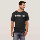 Bester Host je T-Shirt (Vorne ganz)