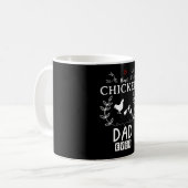 Bester Hühnerfleisch Vater Ever... Kaffeetasse (Vorderseite Links)