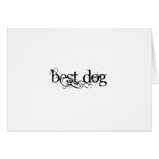 Bester Hund (Vorderseite (Horizontal))