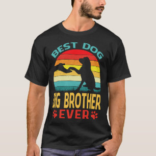 Bester Hund BIG BRUDER je Vintag T-Shirt