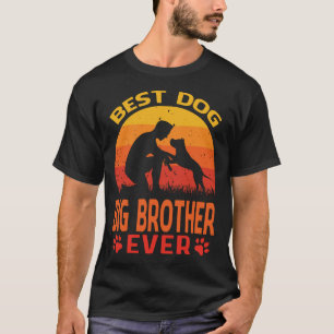 Bester Hund BIG BRUDER je Vintag T-Shirt