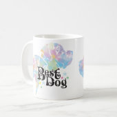 Bester Hund "entdeckt" Kaffeetasse (Vorderseite Links)