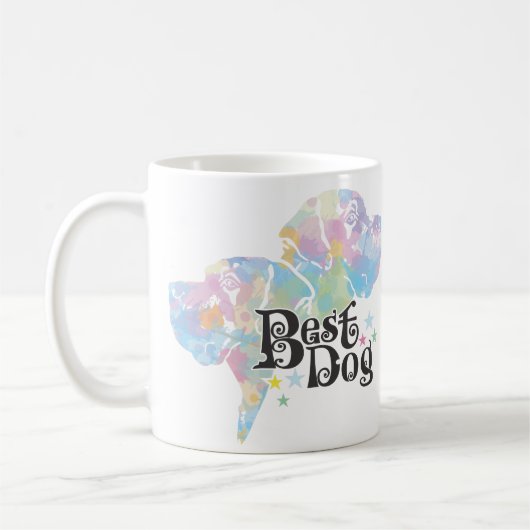 Bester Hund "entdeckt" Kaffeetasse (Links)