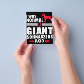 Bester Hund Gigant Schnauzer Geschenk Flyer (Gruppe)