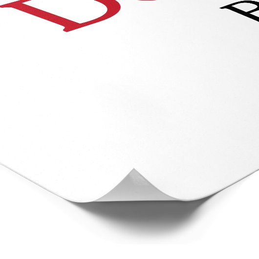 Bester Hund Hochzeitskuchen Bar mit Foto für Haust Poster (Ecke)