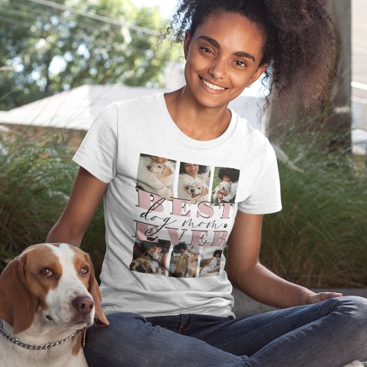 Bester Hund je | 6 FotoCollage T-Shirt