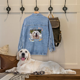 Bester Hund je Foto Denim Jacket Jeansjacke