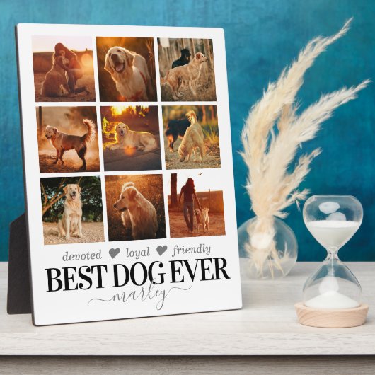 Bester Hund je Foto Fotoplatte (Seite)