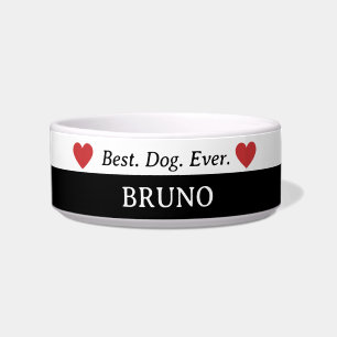 Bester Hund je Keramik Hundeschale Napf