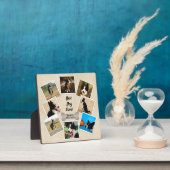 Bester Hund je Personalisiertes Foto Pet Memorial Fotoplatte (InSitu)