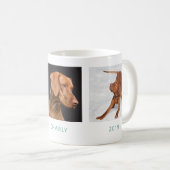 Bester Hund je | Tasse des personalisierten Fotos (VorderseiteRechts)