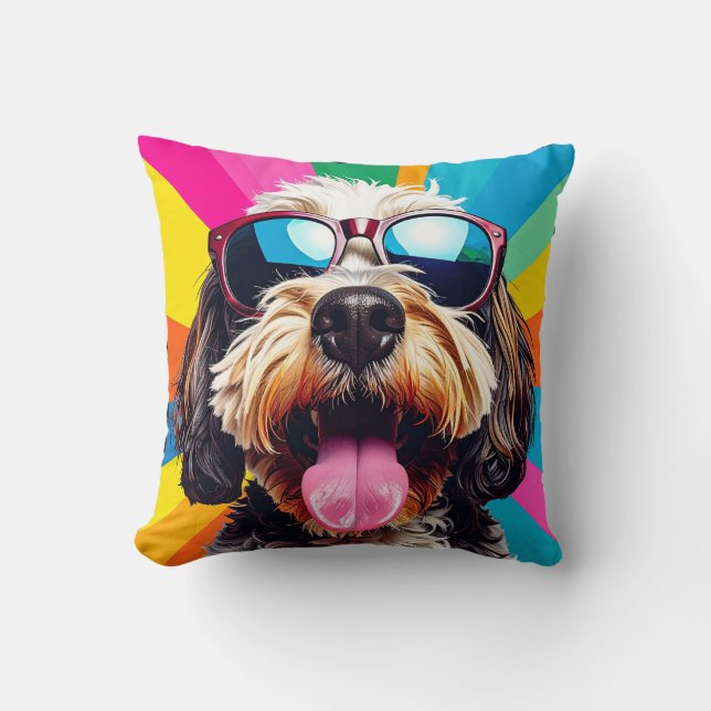 Bester Hund Kissen (Vorderseite)