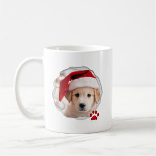 Bester Hund Mama Foto Red Paw Kaffeetasse