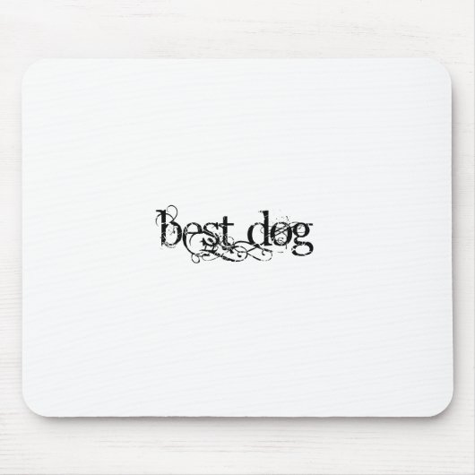 Bester Hund Mousepad (Vorne)