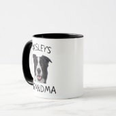 Bester Hund Oma je Welpen Hund über individuelles  Tasse (Vorderseite Links)