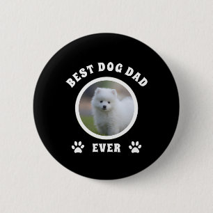 Bester Hund Papa Aller Zeiten Benutzerdefiniertes  Button