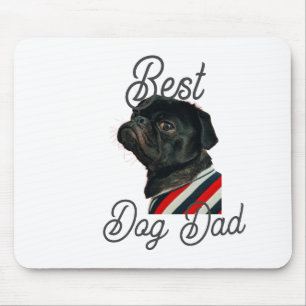 Bester Hund Papa Eltern Großeltern Foto Haustier g Mousepad