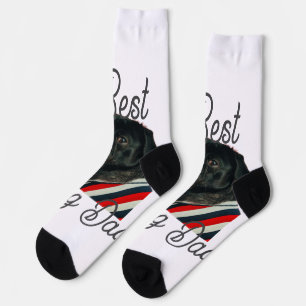 Bester Hund Papa Eltern Großeltern Foto Haustier g Socken