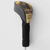 Bester Hund Papa Personalisiert Golf Headcover (angewinkelt)