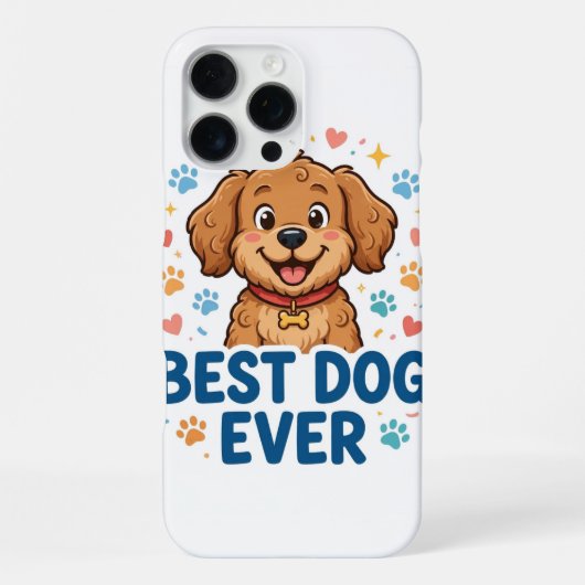 Bester Hund überhaupt iPhone 16 Pro Max Hülle (Rückseite)