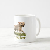 Bester Hund überhaupt Labrador Kaffeetasse (VorderseiteRechts)