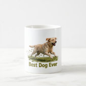 Bester Hund überhaupt Labrador Kaffeetasse (Mittel)