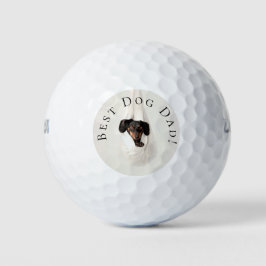 Bester Hund-Vater aus dem benutzerdefinierten, pup Golfball